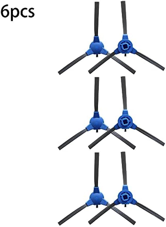 Ameurey 6 Pcs Side Brush Replacement for Eufy Robovac G10 for Hybrid Robot Vacuum Cleaner Parts,Filter Cleaning Machine Accessories