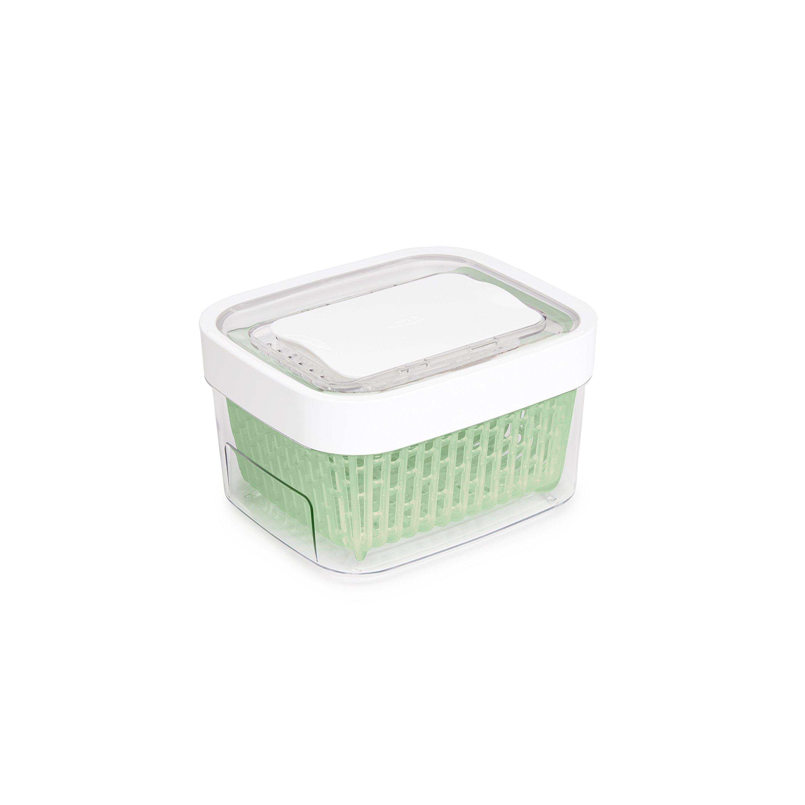 OXO OXO Good Grips GreenSaver Produce Keeper Bundle - 1.6 Quart and 4.3 Quart, White