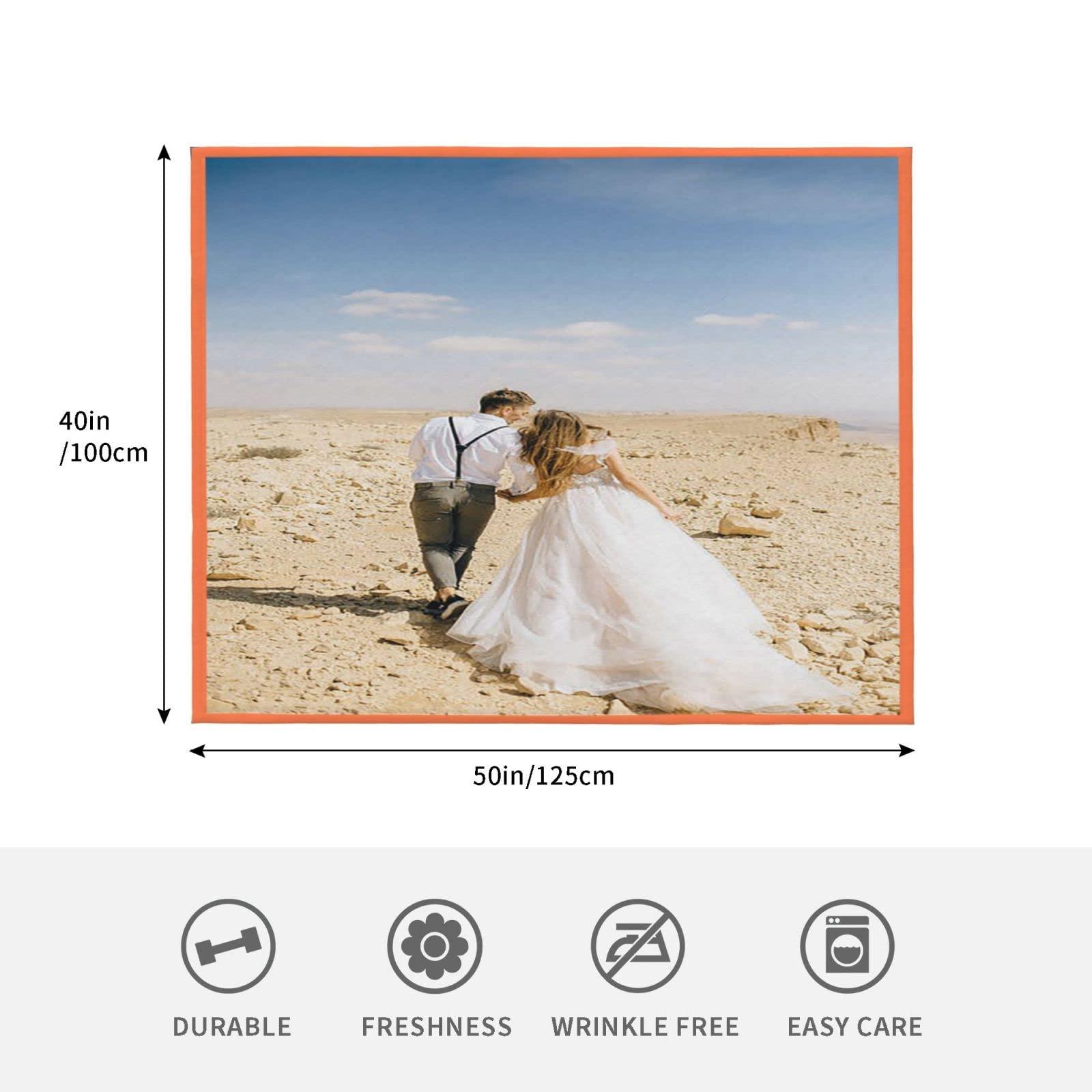Generic Customized Blankets Make Your Own Blankets Custom Blanket Your Own Your Design Here Custom Blanket with Picture Gifts for Couples,Birthday Christmas Halloween
