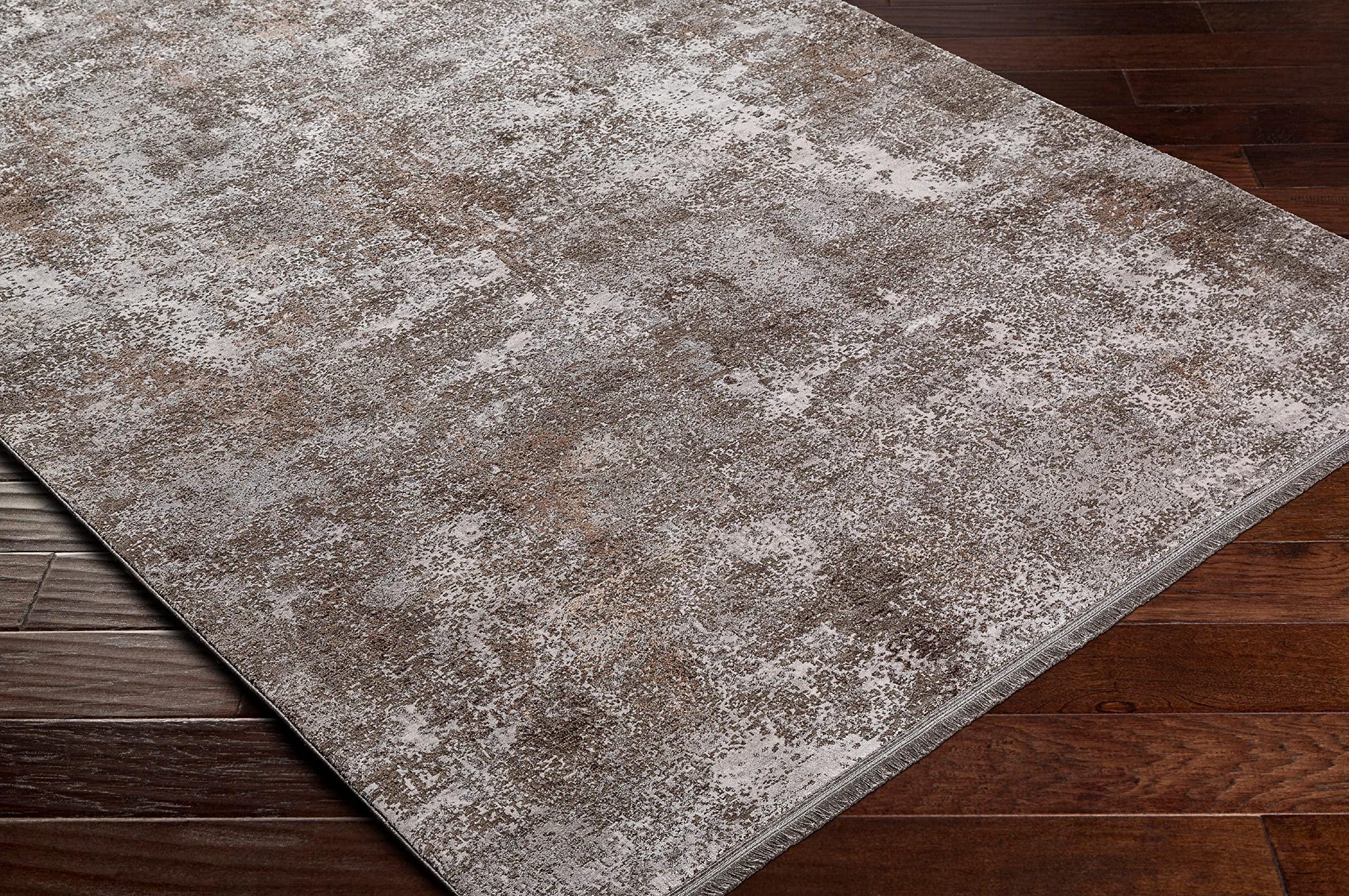 MARK & DAY Mark&Day Area Rugs, 9x13 Thorntown Modern Taupe Marble Area Rug, Beige Grey Carpet for Living Room, Bedroom or Kitchen (9' x 12'3")