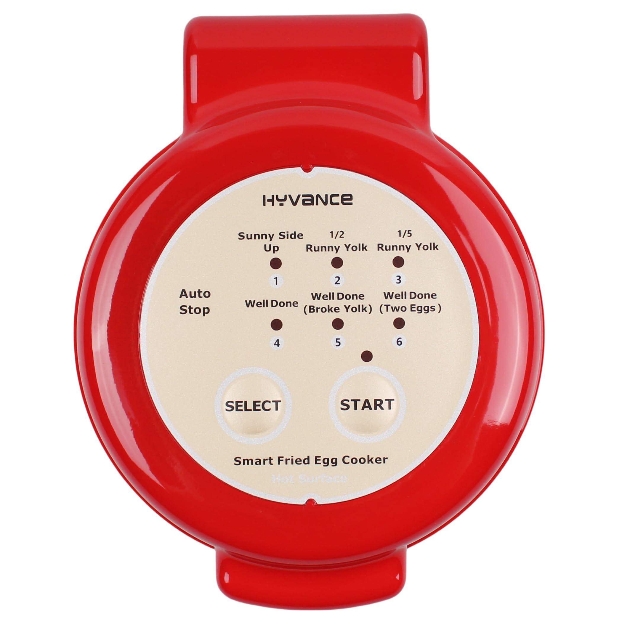 Hyvance Hyvance Smart Fried Egg Cooker, Low Heat Cooking, Make fried egg like Sunny side up, Over easy etc. It automatically stops with sound alert when done, Non stick coating, Patent applied