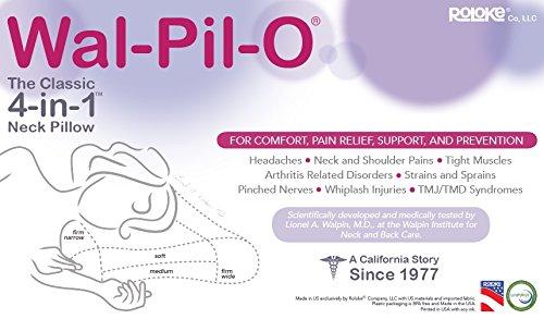 Wal-Pil-O Wal-Pil-O - Doctor Designed Best Rest Neck Pillow Relieves Neck & Shoulder Tension and Pain (Full Size)