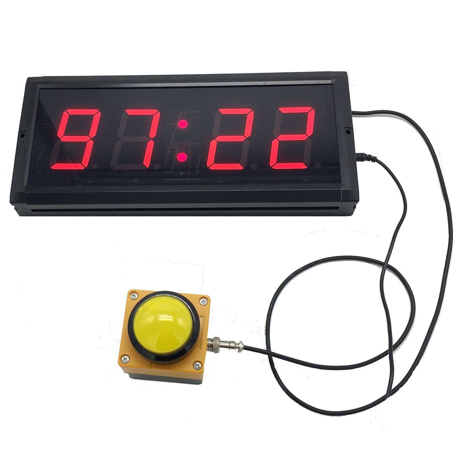 BTBSIGN BTBSIGN 3\'\' Countdown Timer with Wired Button and Remote Drone Racing