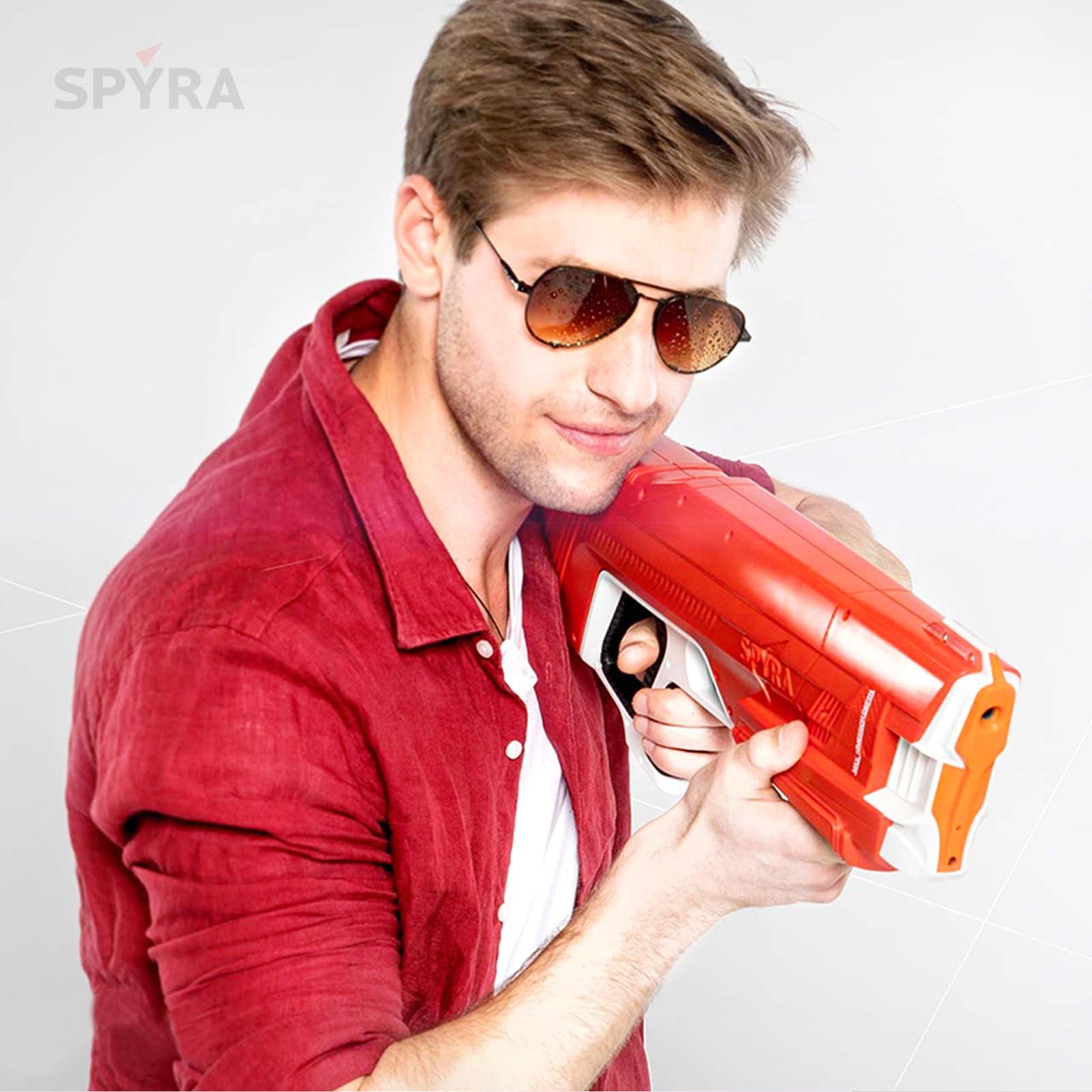SPYRA SpyraTwo WaterBlaster Red Automated & Precise High-End Premium Electric Water Gun for Adults