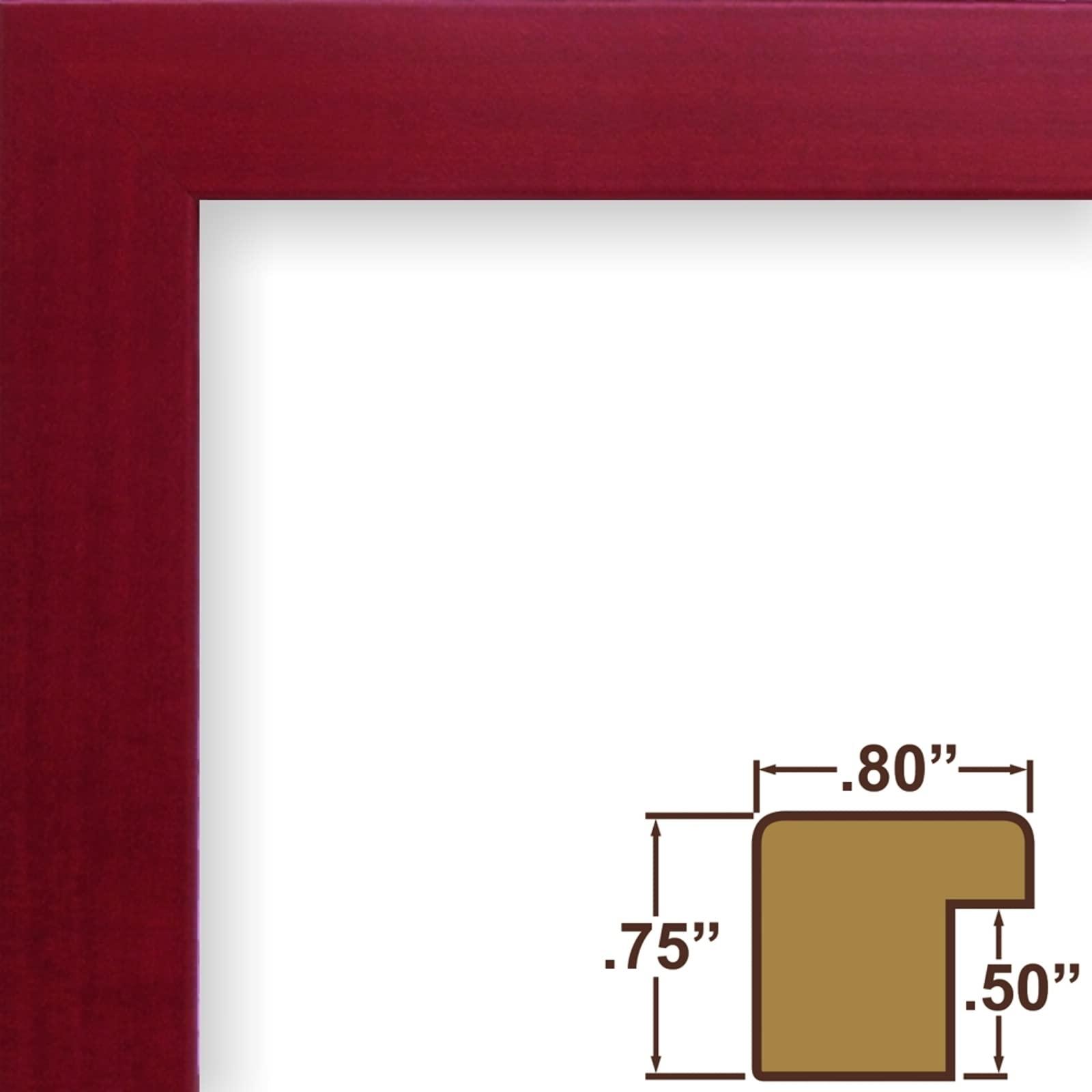 Craig Frames Craig Frames 72024 14 x 22 Inch Picture Frame, Modern Red, Set of 4