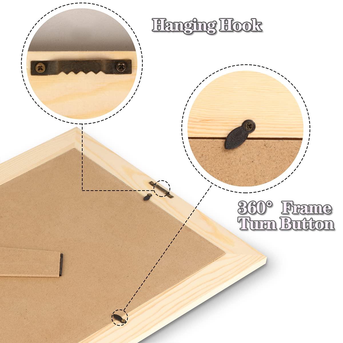 Fzsopd Fzsopd Watermelon 8x10 Picture Frame Wooden Photo Frame for Wall and Tabletop Display Home Decor Office Wedding Gift