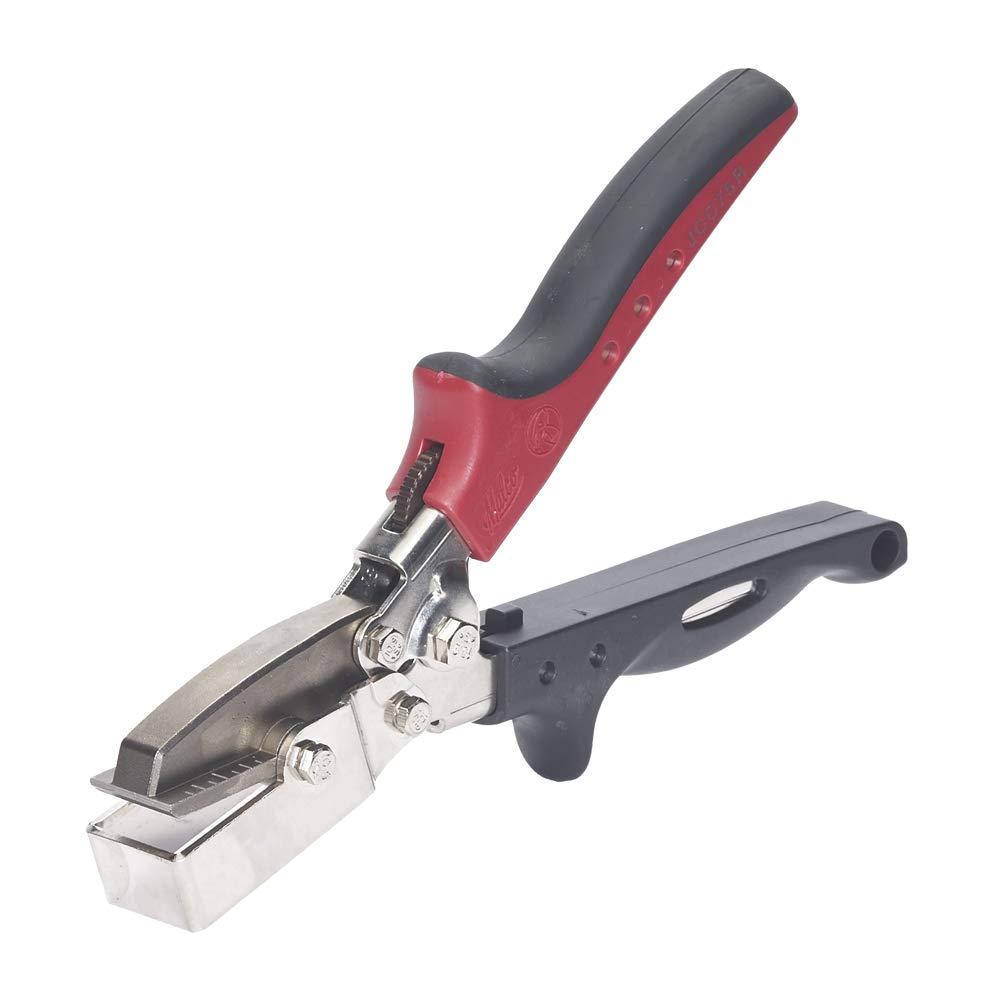 Malco Malco REDLINE J Channel Cutters 1 knockout for drain tabs, downstream notch cutouts and miter trim cuts JCC75R - Ergonomic Handle