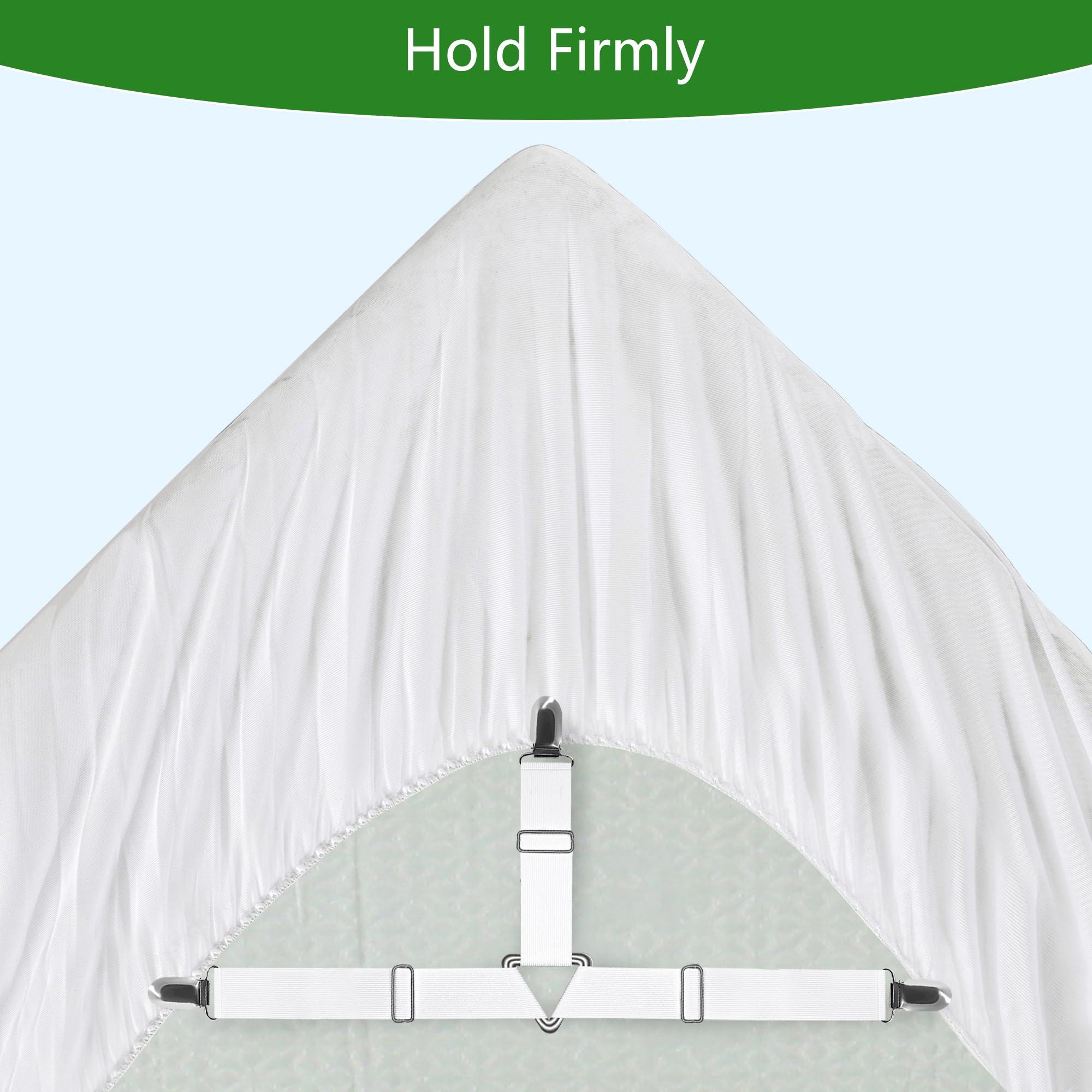 GOONIK GOONIK Full Size Mattress Protector with 4 Straps, Waterproof Full Size Mattress Pad Cover with 6-16 inches Deep Pocket