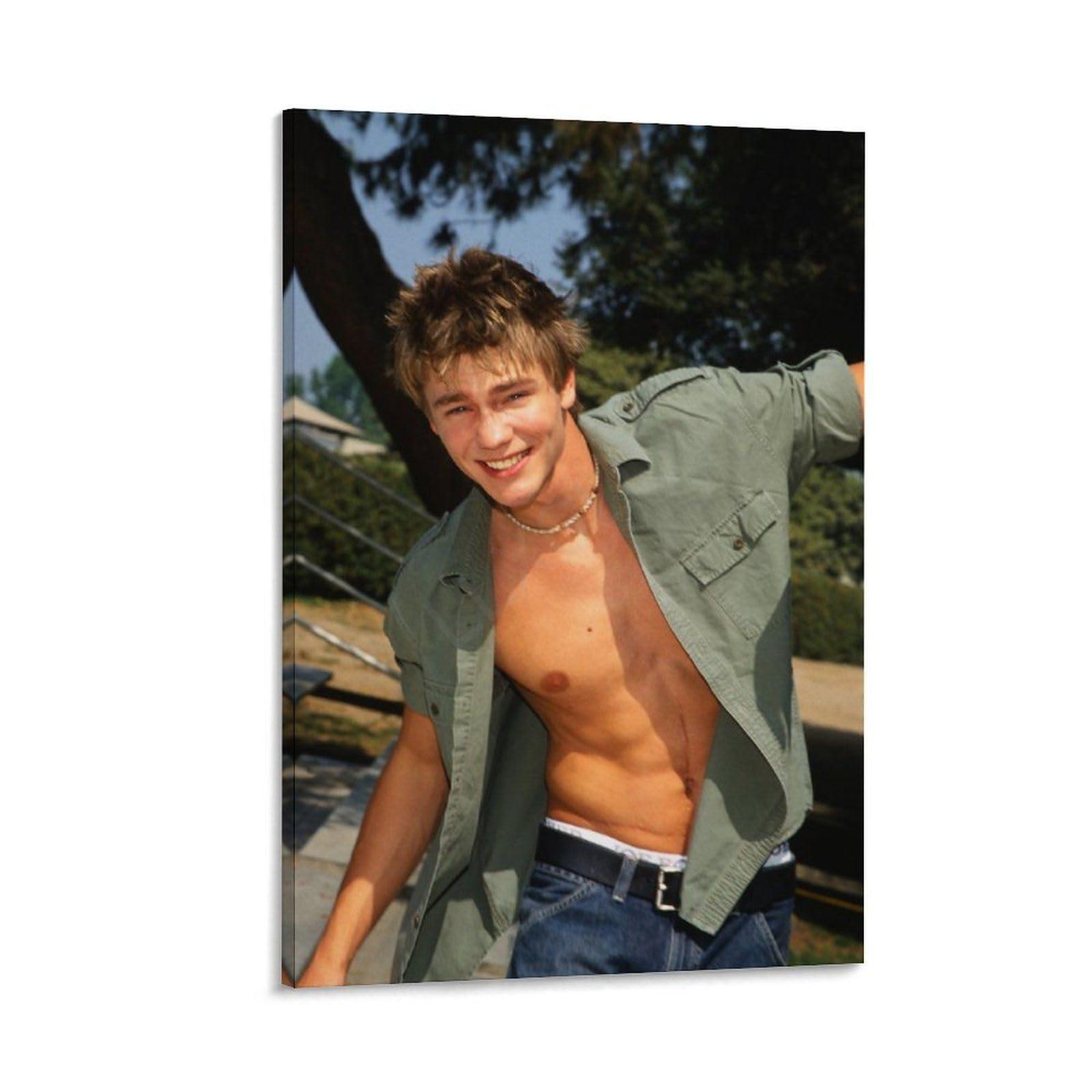 TOYOCC TOYOCC Chad Michael Murray Actor Handsome Portrait Aesthetic Poster (4) Canvas Poster Bedroom Decor Office Room Decor Gift Frame-style 16x24inch(40x60cm)