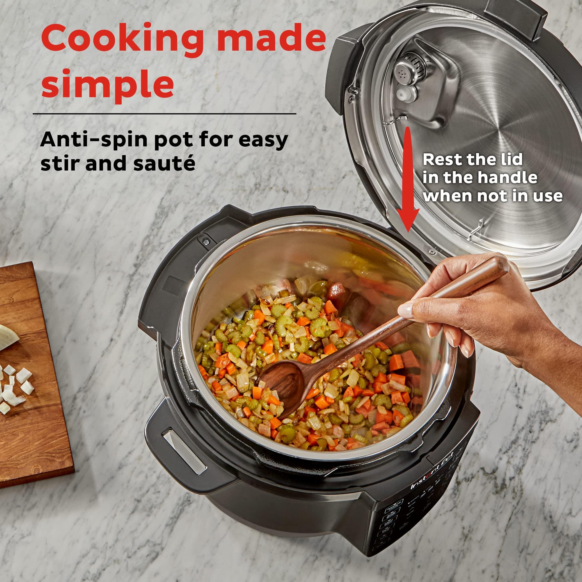 Instant Pot Instant Pot RIO, 7-in-1 Electric Multi-Cooker, PressureCooker, SlowCooker, RiceCooker, Steamer, Saut, Yogurt Maker, & Warmer, Includes App With Over 800 Recipes, 6 Quart