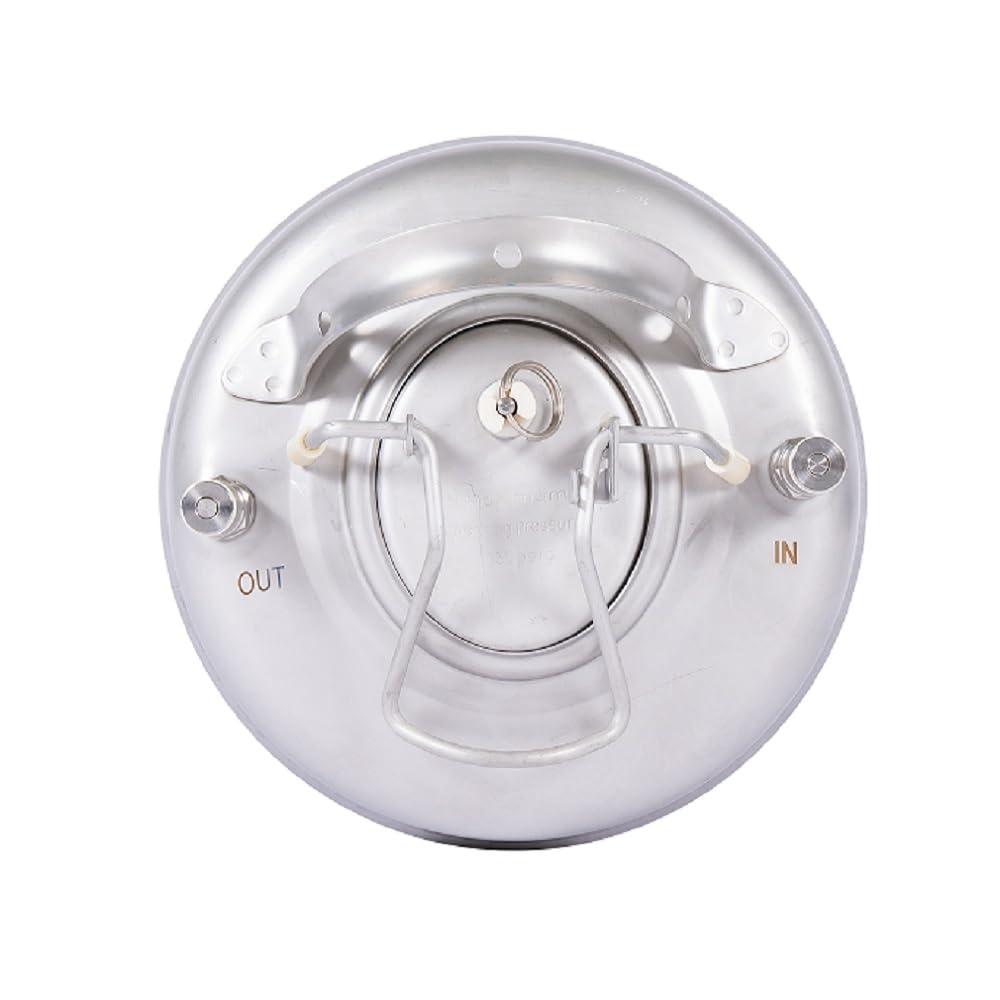 Varies Keg Kit Comes with 5 Gallon Ball Lock Keg, 22 cuft Aluminum Nitrogen Cylinder, Regulator, and All Accessories