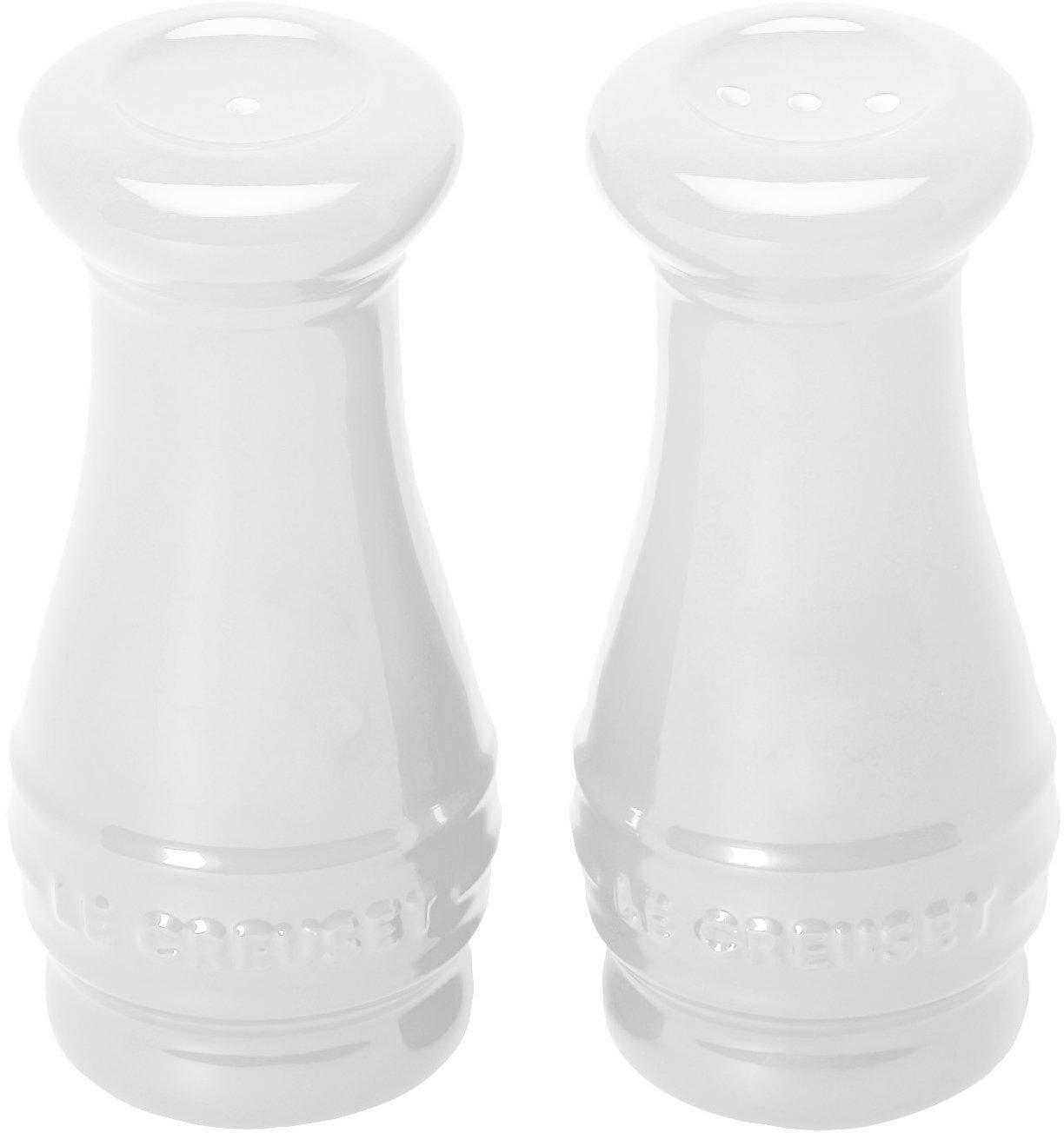 Le Creuset Le Creuset Stoneware Salt & Pepper Shakers Set of 2, 4 oz. each, White