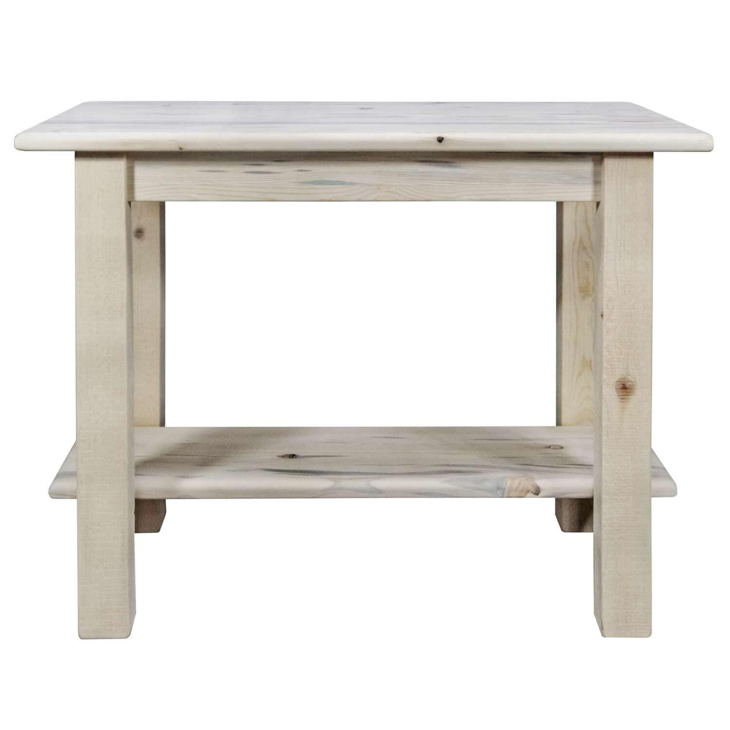 Montana Woodworks Montana Woodworks Homestead Collection Console Table with Shelf, Ready to Finish