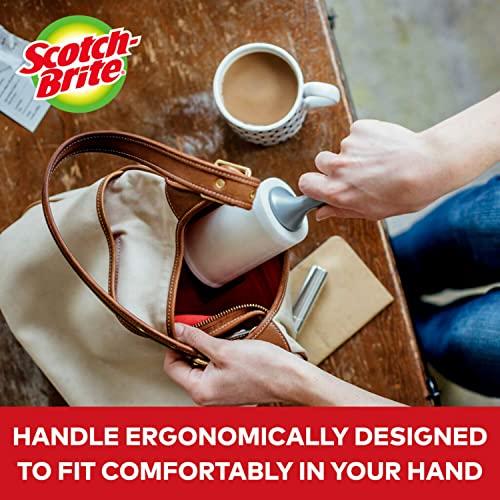 Scotch-Brite Scotch-Brite Lint Roller Refill, Works Great On Pet Hair, 60 Sheets ( Pack Of 6 ) ( Packaging May Vary )