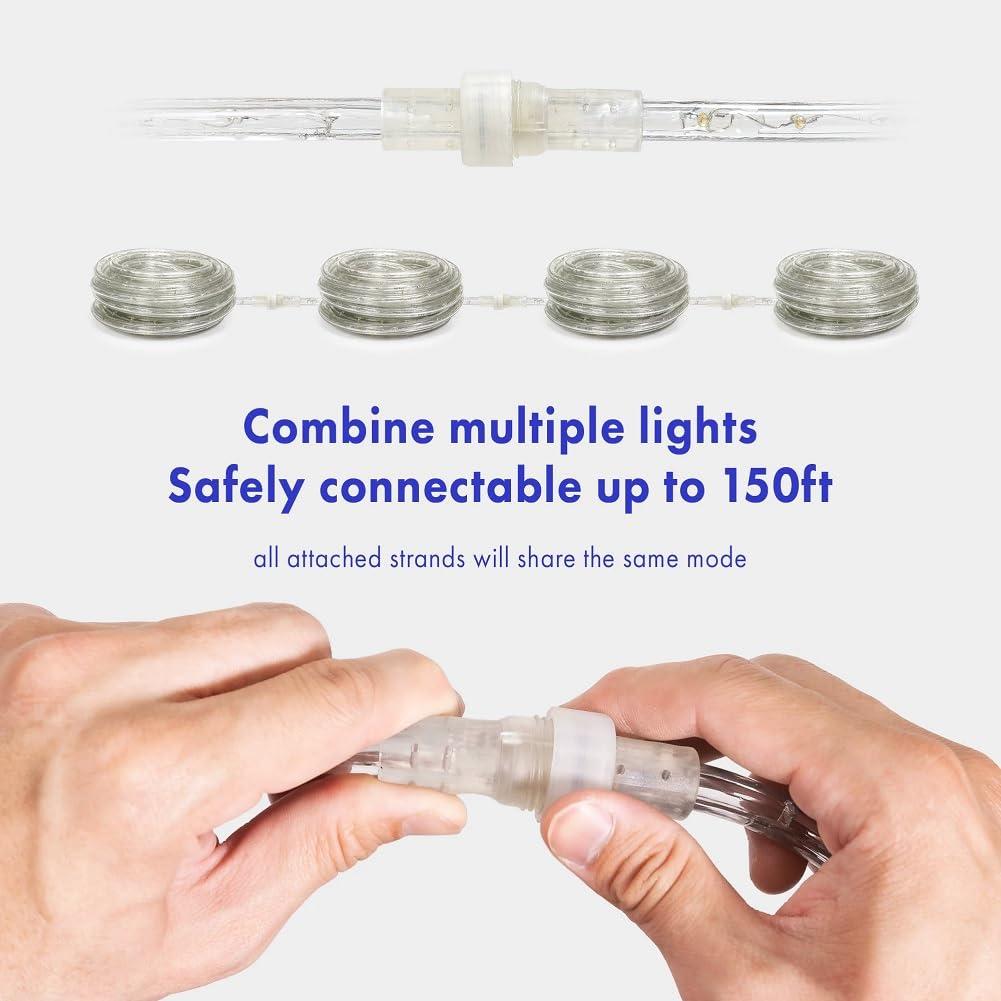 MEMBERS MARK Member\'s Mark 24\' 8-Function LED Tape Lights (Cool White)