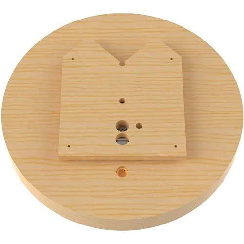 Kitchen Inventions Natural Lazy Daisy Full Circle 360 Degree Wooden Swiveling Shelves with Steel Bearing (18 INCH Diameter)