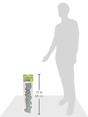 Eureka Eureka Happy Birthday Mini Bulletin Board Set and Classroom Decorations for Teachers, 24 Pieces