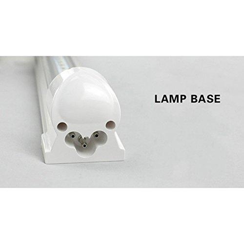 PINSHUO 10PCS 3 Years Warranty DC12V 2ft 0.6m 600mm 10W T8 LED Tube 12v Fluorescent Lamp Daylight Lights (10, Cool White)