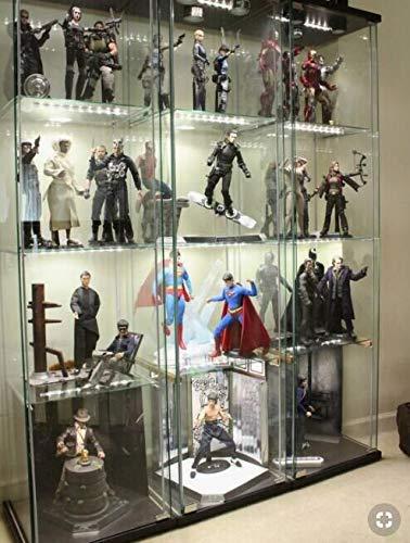 Cefrank Cefrank LED Display Lights, (4) Strip Light Bars for Display Case Shelf Showcase Bookshelf Kitchen Workbench, Plug-in Under Cabinet Lighting - (6000K, Cool White)