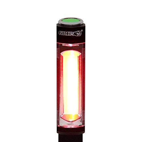 Grip Grip Wide Beam COB Pen Light - 3 Modes: 400 Lumens, 160 Lumens, Blinking Red - Magnetic Bottom - Home, Garage, Workshop