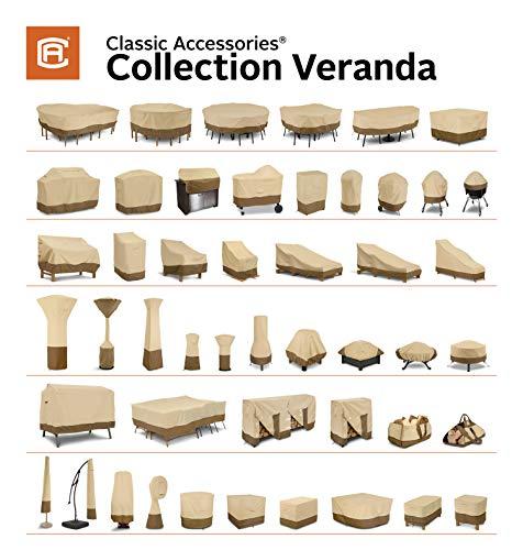 Classic Accessories Classic Accessories Veranda Water-Resistant 58 Inch BBQ Grill Cover, Grill Cover, Grill Cover for Outdoor Grill, BBQ Cover