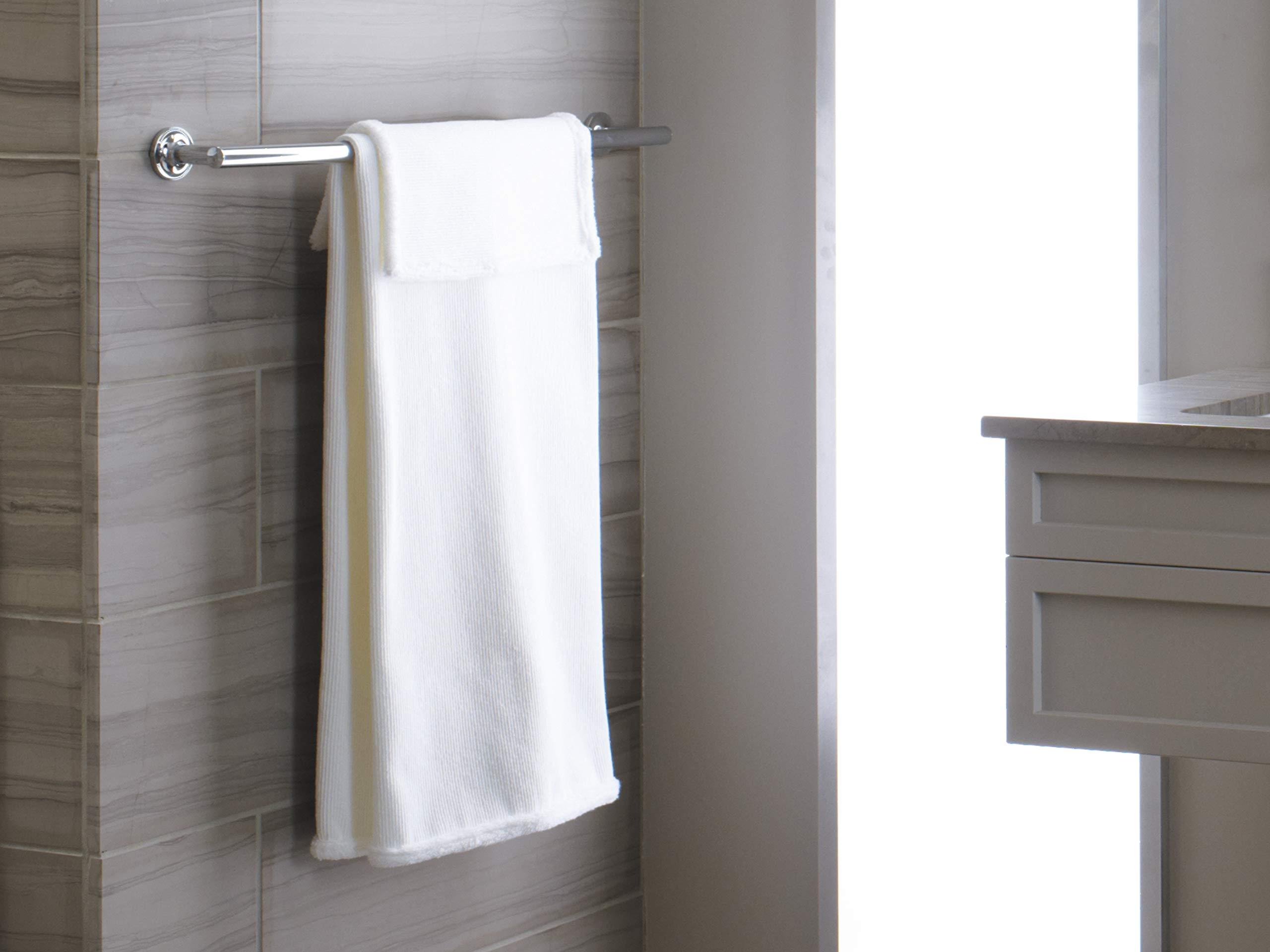 Kohler KOHLER Bathroom-Towel Holder, Towel-Bar, Purist Collection, Polished Chrome, K-14436-CP