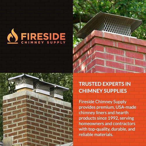 Fireside Chimney Supply Fireside Chimney Supply FireFlex Smooth Wall Basic Chimney Liner Kit - 4in x 20ft