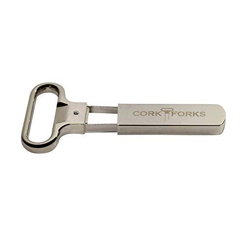corkforks Two Prong Cork Puller With Sheath (3 Pack) and FREE Foil Cutters (3)