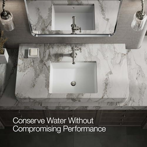 Kohler Kohler K-72762-9M-SN Artifacts Single Handle Bathroom Sink Faucet, 1.2 GPM, Vibrant Polished Nickel