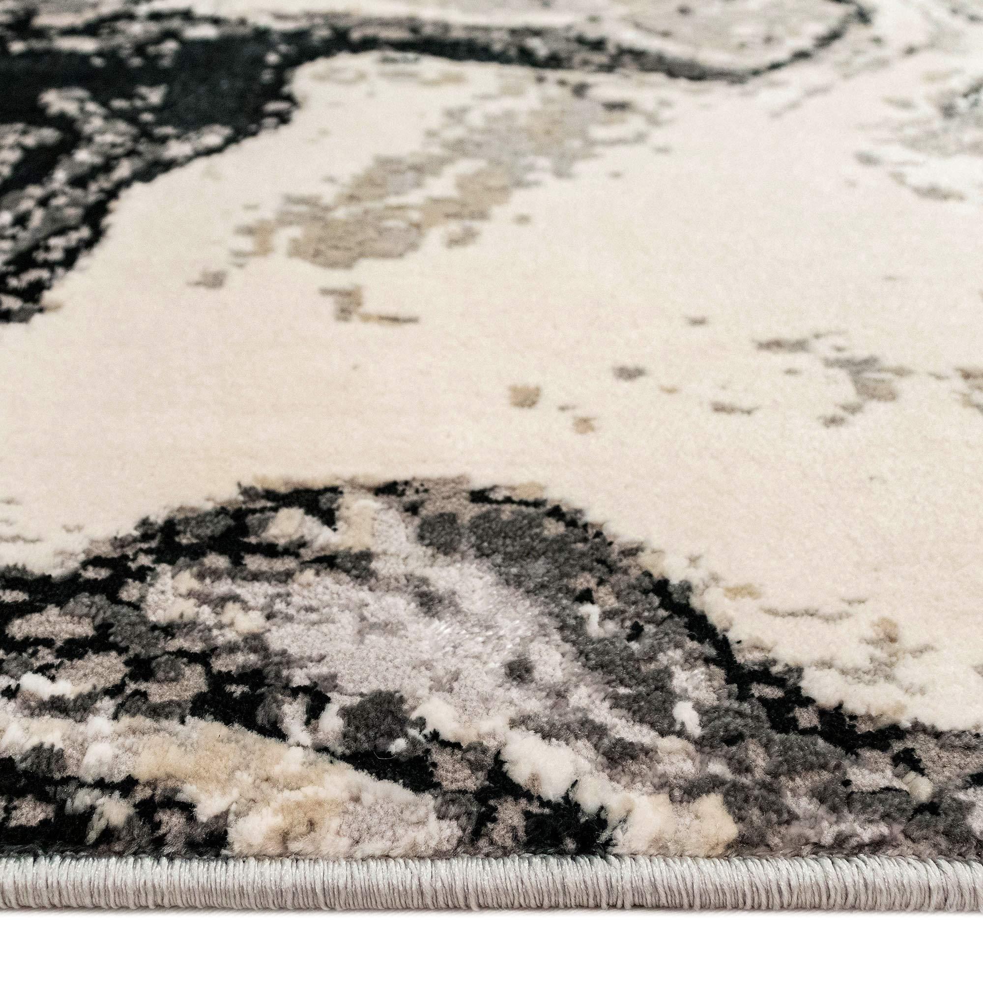 Liora Manne Liora Manne Taos Clouds Indoor Rug Grey 5'X7'6"