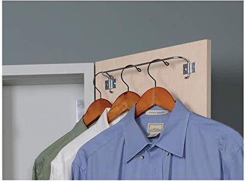 Iron-A-Way Iron-A-Way E-46-L Ironing Center - 46" Built-in Ironing Board with Electric System, Light, and Timer - Left Hinged Door - Flat White