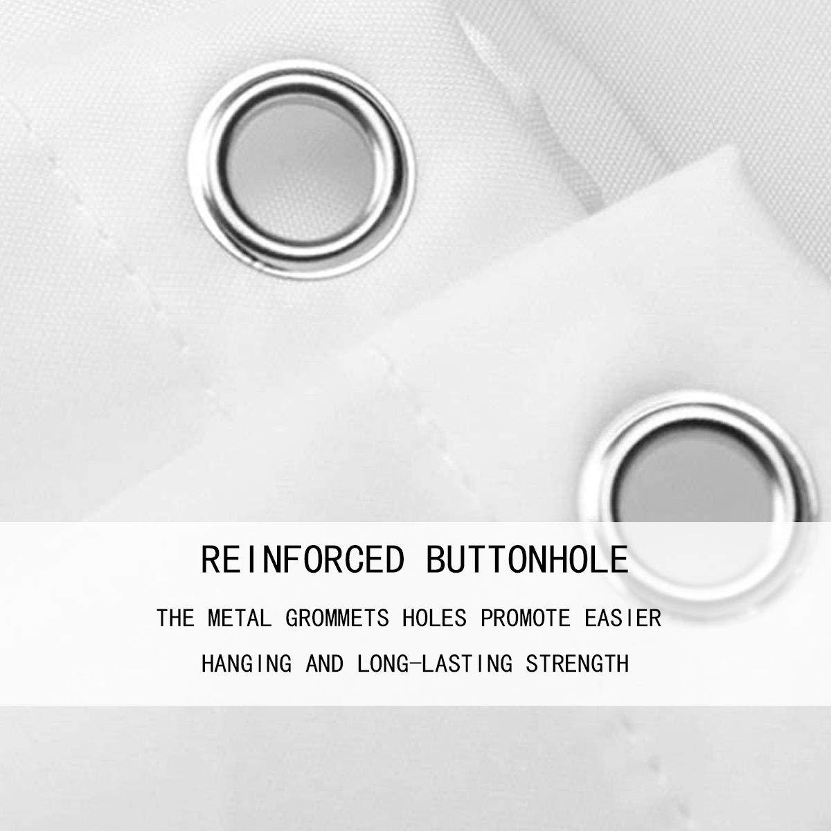 Homewish Baseball Shower Curtains,Flame Ball Bathroom Curtains for Kids Teens Boys Girls,Sport Theme Waterproof Bath Curtains,with 12 Hooks Suits for Bathtub, 72\" W x 78\" L,Black Modern