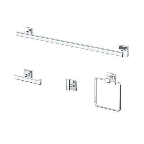 Gatco Gatco 4050 Elevate 24" Towel Bar, Chrome