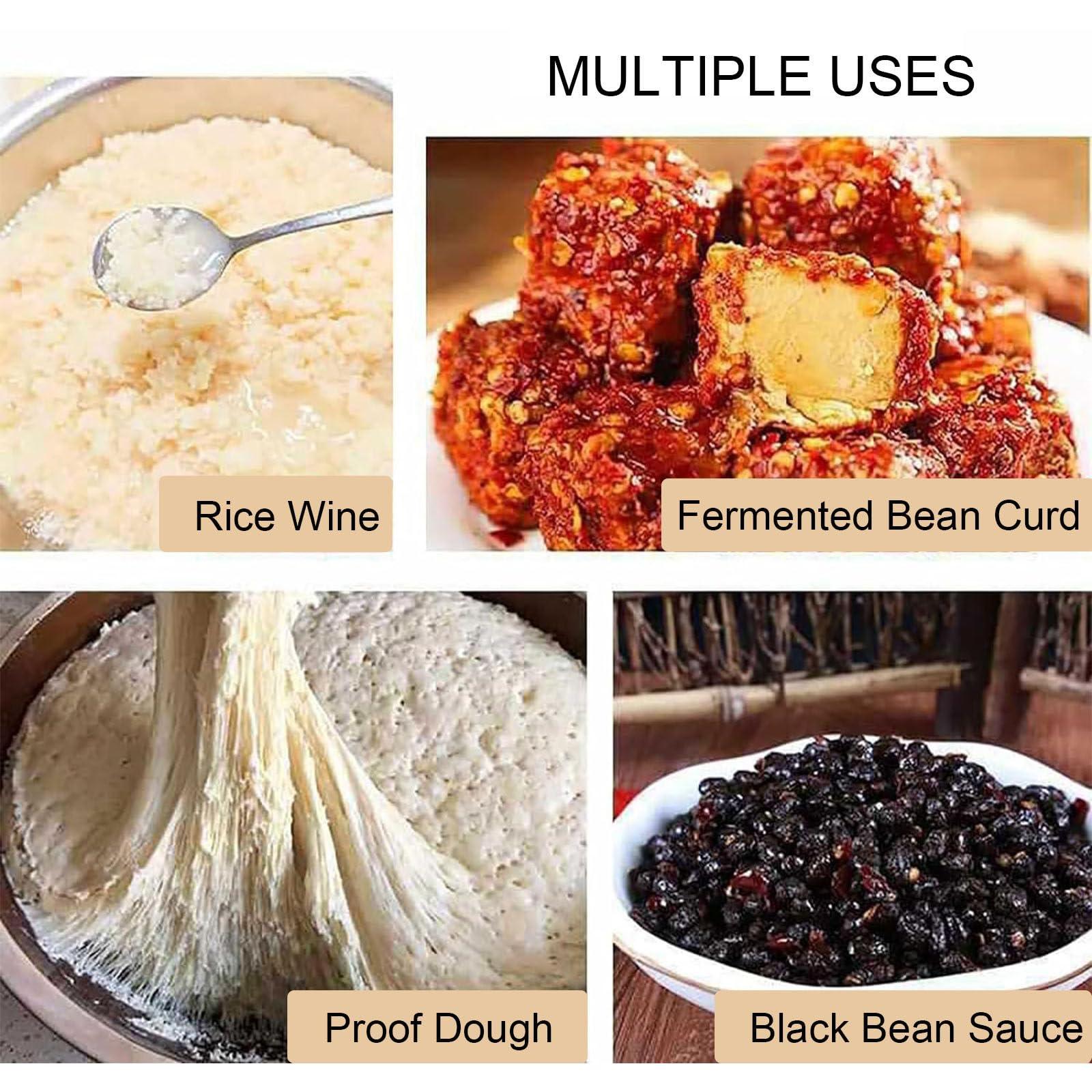 pealiritansemen Bread Proofer, Portable Temperature Control Proofing Box, Zipper Closure, Dough Proofing Bag, Suitable For Making Bread, Yogurt, Natto And Handmade Soap,35L