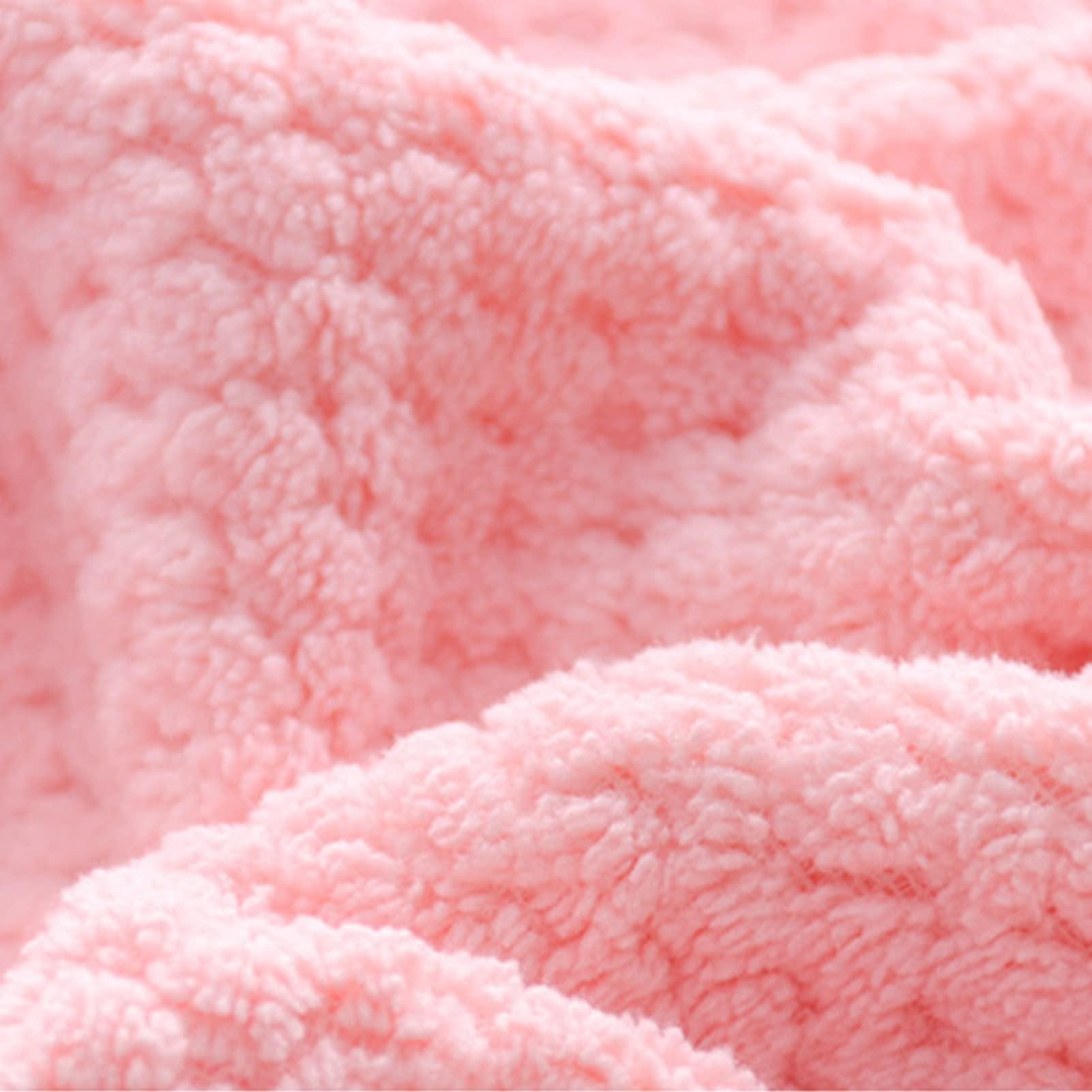 Cyrank Bath Towels, Shower Wrap with Straps Wearable Bath Towel for Women Dress Bath Towel Wrap Womens Towel Dress with Straps for Home Beach(Pink)