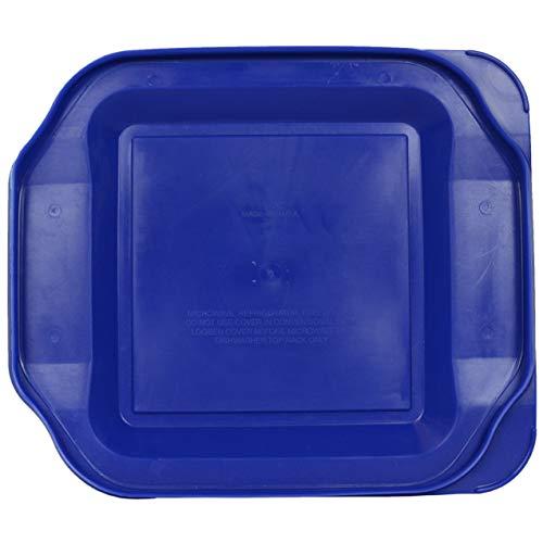 Pyrex Pyrex 222-PC 2qt Blue Lid (2-Pack)