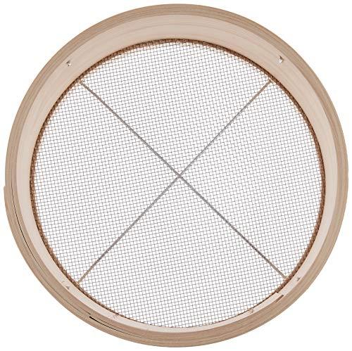 EBM Wooden Frame, Stainless Steel, Sugar Frui, 8 inches (24 cm), 10 Mesh