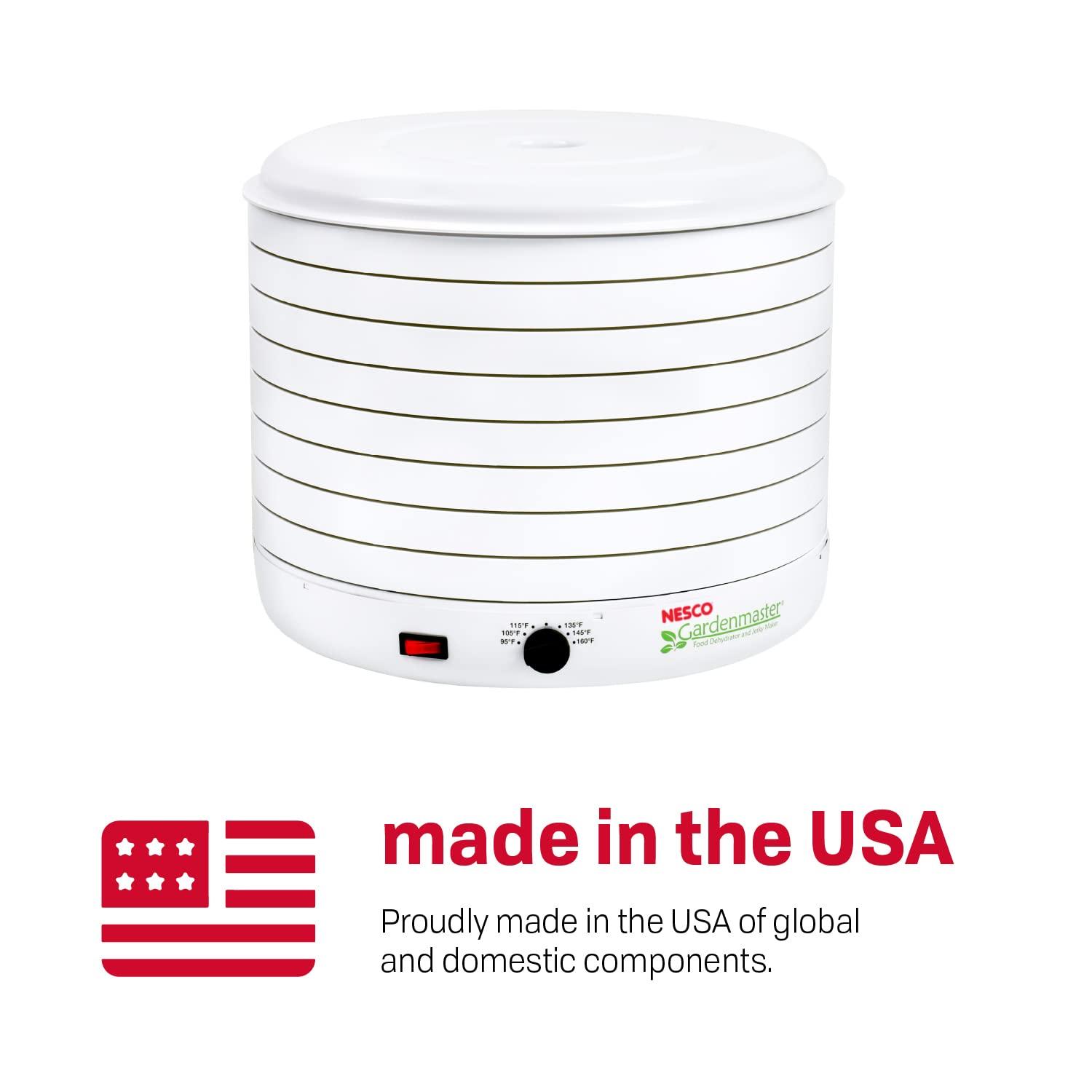 Nesco NESCO Gardenmaster Pro Food Dehydrator, 8 Trays, White