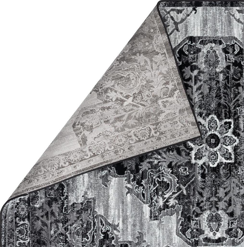 LUXE WEAVERS LUXE WEAVERS Magnolia Oriental Gray 5x7 Area Rug