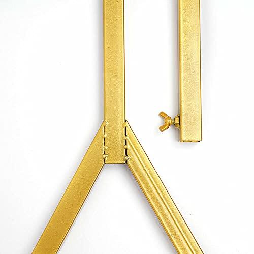 Bathrena Garment Rack Freestanding Metal Clothing Rack Wedding Dress Bridal Garment Stand Garment Rack Standing Metal Sturdy Clothing Rack Gold