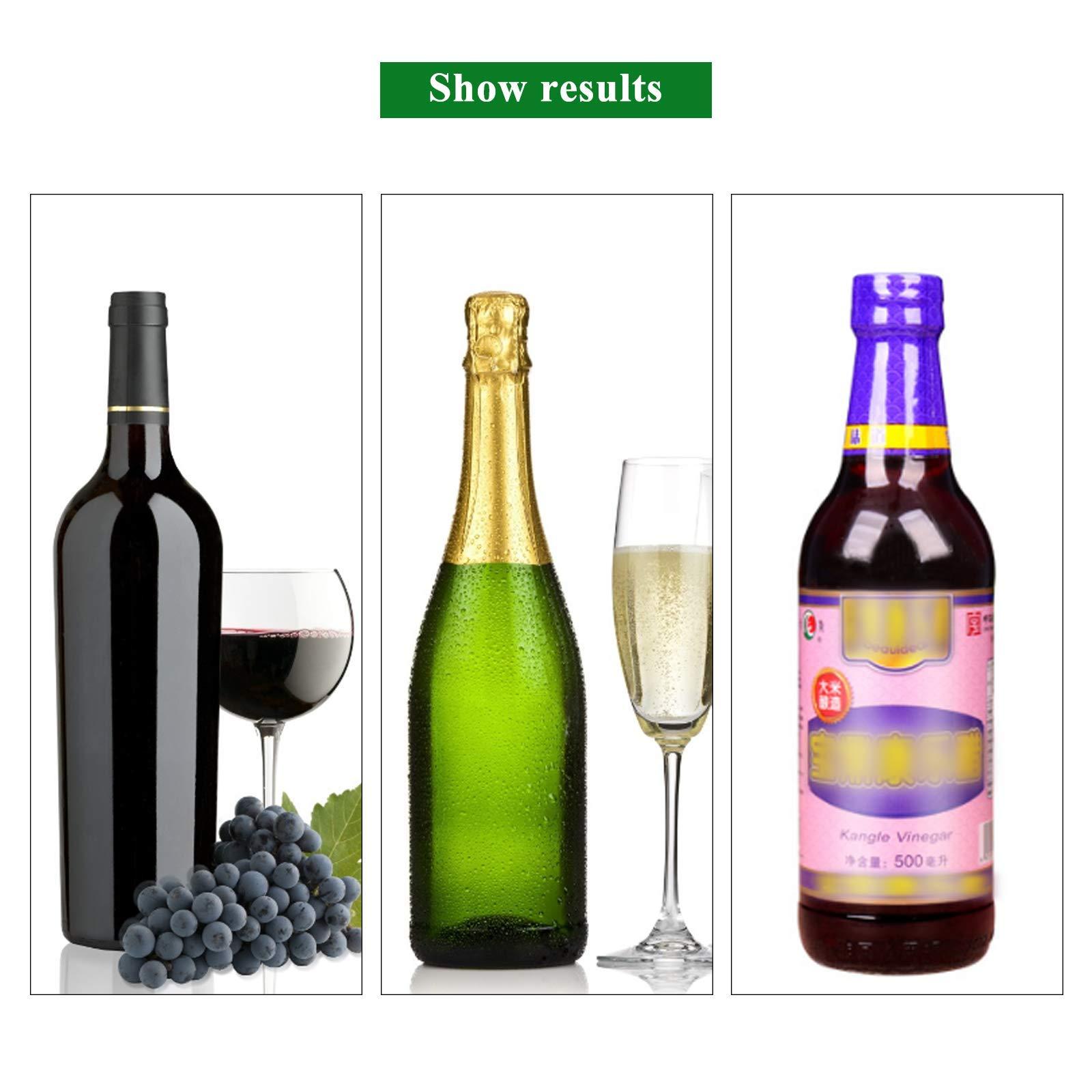 Saladulce Saladulce Electric PVC Capsule Shrinking Machine SS Wine Bottle Capsule Heat Shrinker Thermostatic Digital Display for 70mm PVC Capsules (110V)