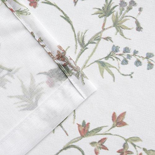 MAYTEX Maytex Dragonfly Garden Semi Sheer Fabric Shower Curtain, 70 x 72 Inches, Multi