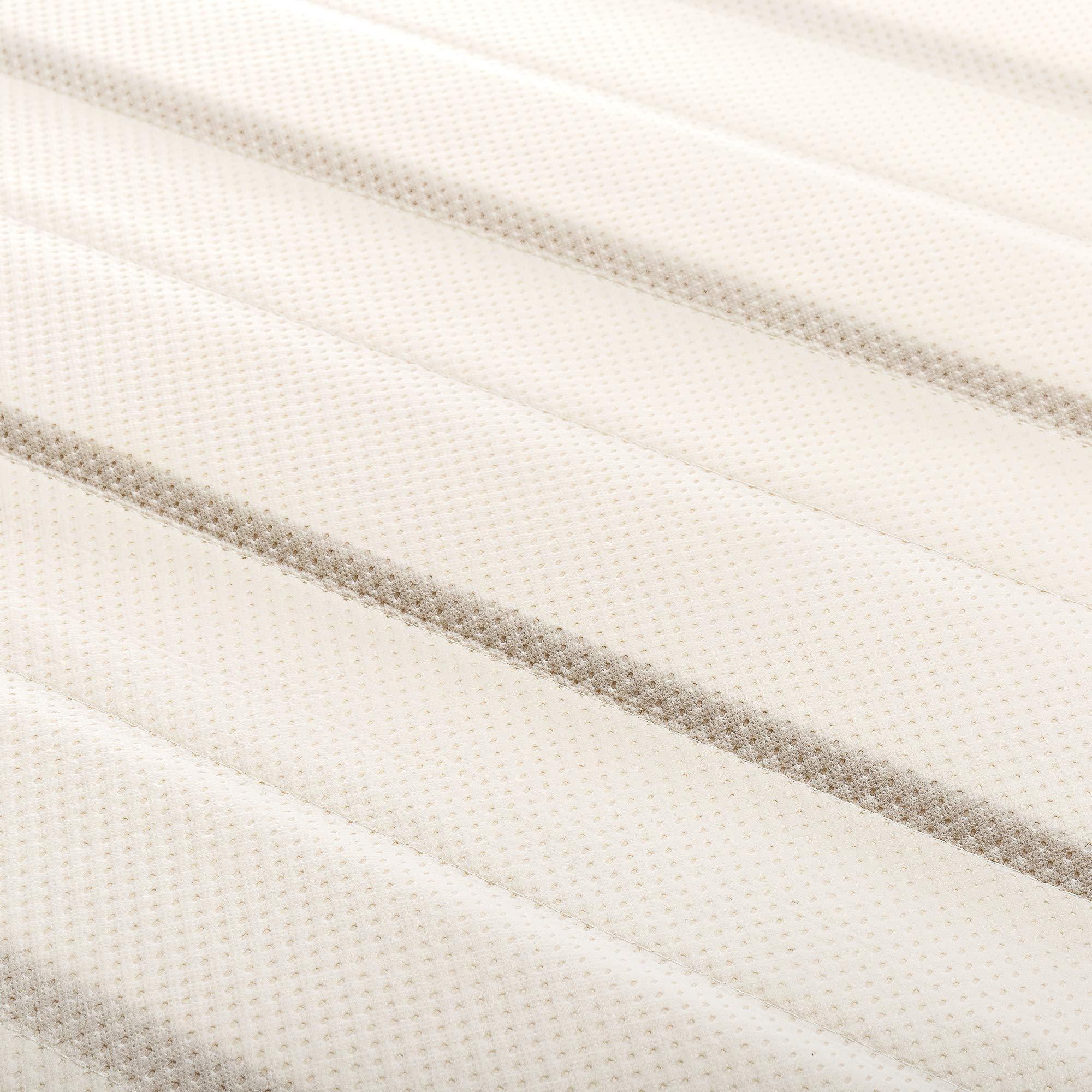 Zinus ZINUS Upholstered Metal and Wood Box Spring, 9 Inch Mattress Foundation, Easy Assembly, Fabric Paneled Design, Full