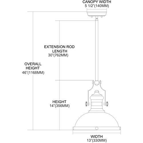 Elk Home Elk Home Chadwick 1-Light Pendant - in Satin Nickel Finish, with Clear Seeded Glass, Transitional Style