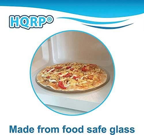 HQRP HQRP 11-1/4 inch Glass Turntable Tray Compatible with GE WB49X10224 HVM1540DP1BB HVM1540DP1WW HVM1540DP2BB HVM1540DP2WW Microwave Oven Cooking Plate