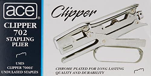 Advantus Ace 07020 Clipper Stapler Lightweight 210 Staple Capacity Chrome