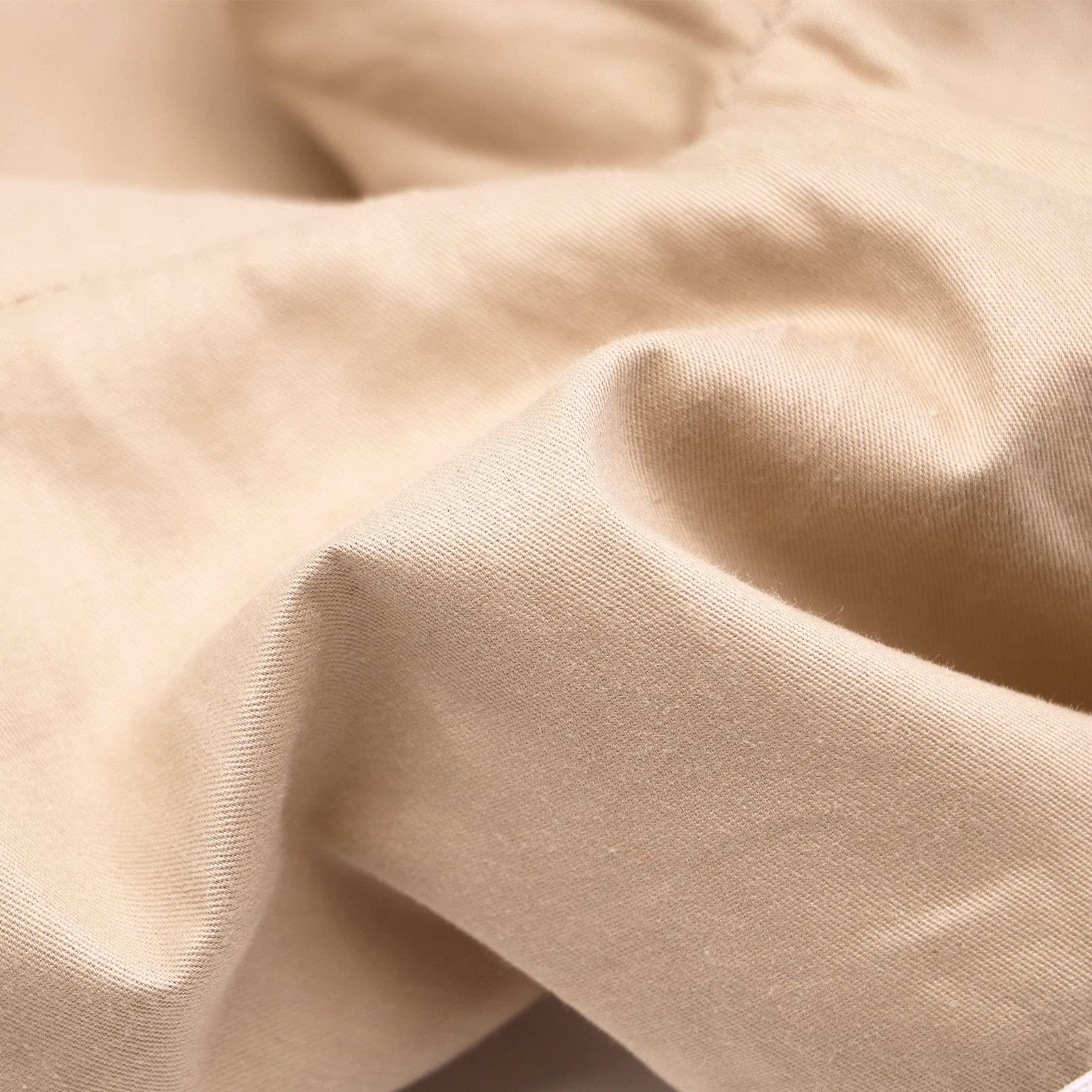 Edomi Edomi Buckwheat Neck Pillow for Sleeping U Shaped Pillow Cooling Travel Head Support Pillow for Side Sleepers Buckwheat Hulls Concealed Zipper (12x12 inch,Macaron Light-Tan)