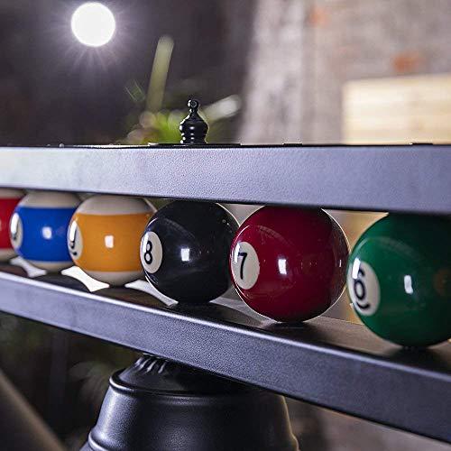 Wellmet Wellmet 59" Pool Table Light, 3 Lights Hanging Pool Table Lighting, Adjustable Billiard Lights for 7ft 8ft 9ft Pool Billiard Table, Bar Table, Green