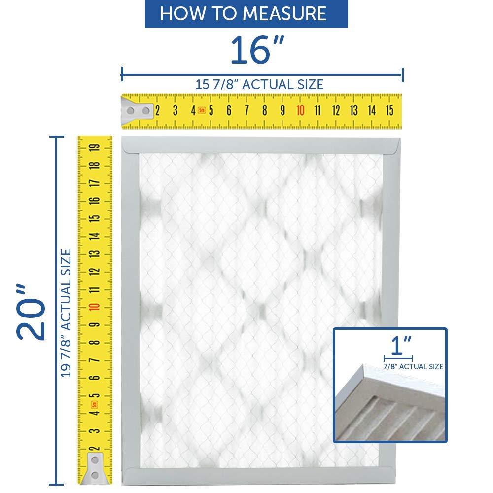 Filters Fast Filters Fast Compatible Replacement for Trane 21.5x21x5 Air Filter MERV 13 BAYFTAH21M Pleated AC Furnace Air Conditioner Filters Actual Size: 20-1/8 x 21-1/8 x 4-7/8, 2-Pack
