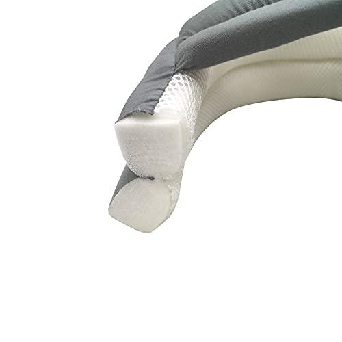 Cepairng Breathable Elderly Protective Hat,Elderly Helmet for Falls,Seniors Assistance Safety Products,Epilepsy Head Fall Protection,Adjustable Protective Cap,for Youth and Adult Sizing (Gray)